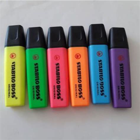stabilo boss / stabilo / stabilo warna / stabilo boss warna warni
