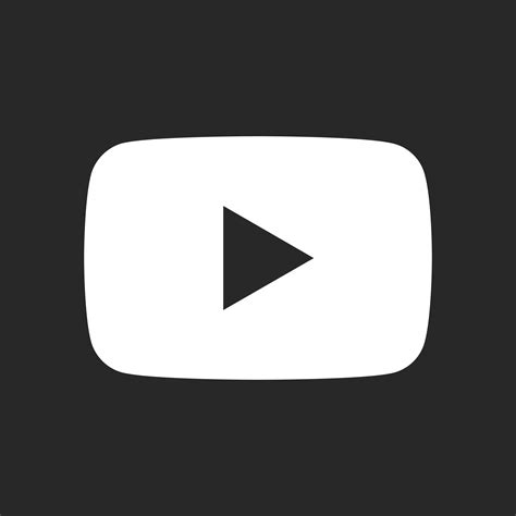 Youtube Logo Black And White