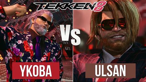 Tekken 8 ULSAN Paul VS YKOBA Hwoarang Aggressive Battle YouTube