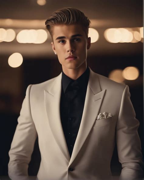 Justin Bieber Picture Canadian Singer Premium Ai Generated Image