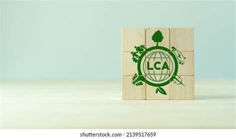 Lca Life Cycle Assessment Concept Methodology Stock Photo