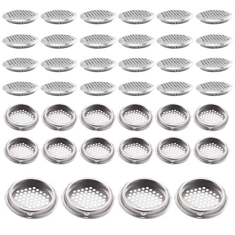 Buy 40Pcs Circular Air Vents 2 1 Inch 53mm Soffit Vents Stainless