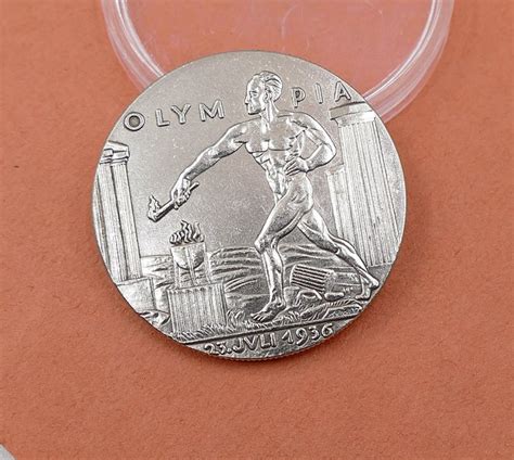 Olympic Games 1936 Silver Medal Catawiki