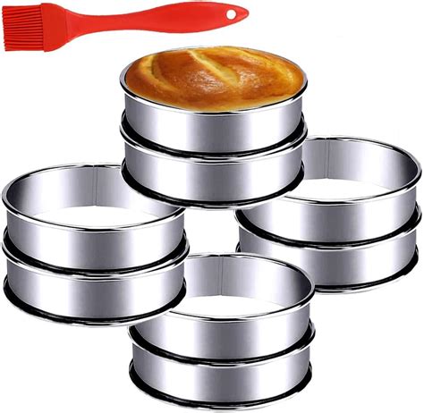 Amazon Arritz English Muffin Rings Pcs Inch Double Rolled