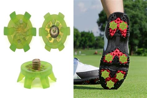 Pau Metal Golf Cleats 20pcs Golf Shoe Spikes Replacement Cleats For