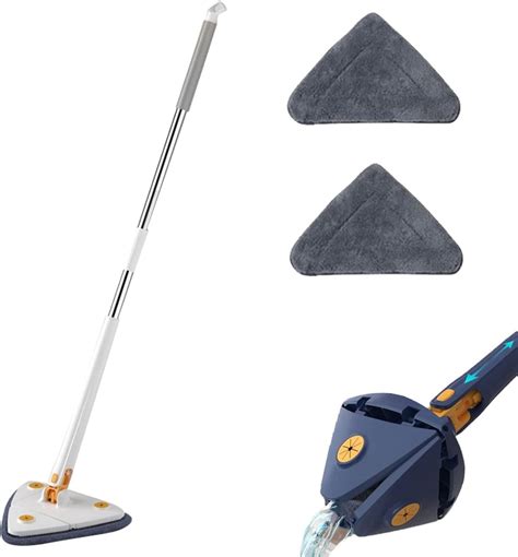 Triangle Mop 360 Rotatable Adjustable Cleaning Mop Extendable