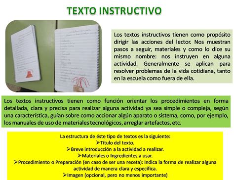 Ejemplo De Texto Instructivo Ven Y Explora El Mundo De Los Textos Hot
