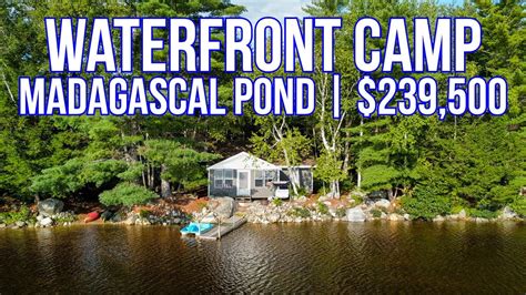 Waterfront Camp For Sale Maine Real Estate Youtube