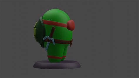 Among Us Tmnt Free 3d Model 3d Printable Cgtrader