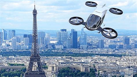 Les premiers taxis volants survoleront Paris pour la 1ère fois en