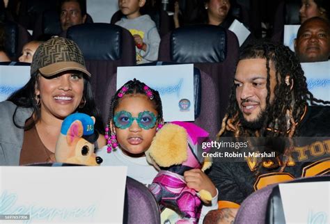 Natalie Nunn Daughter Journey And Jacob Payne Attend Paramount News