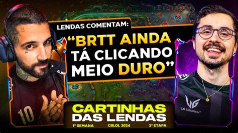 Cartinhas Das Lendas A Primeira Semana Cblol Split Semana