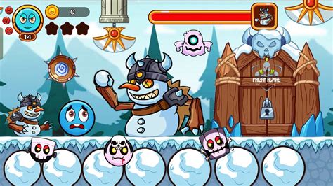 Blue Ball V Red Boss Challenge Part Ice Age Boss Fight Mgif