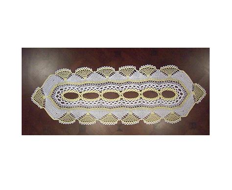 Ravelry Color Long Oval Doily Pattern By Richard Sechriest