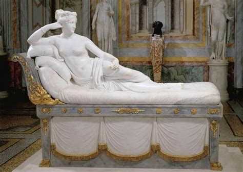 Arteeblog An Lise Da Escultura De Antonio Canova Paolina Borghese