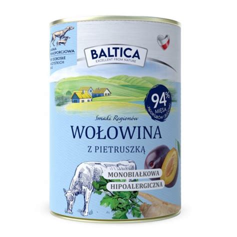 Baltica Karma Mokra Wo Owina Z Pietruszk G Dobra Cena Sklep