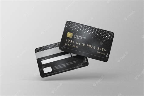 Premium Psd Credit Card Mockup Or Debit Card Mockup Psd Template