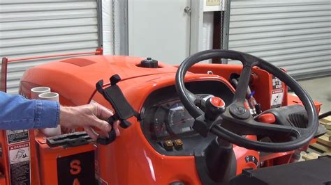 Kubota Tractor Mod Adding A Cell Phone Holder Artofit