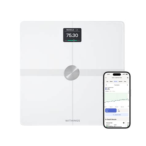 Withings Body Smart Accurate Scale For Body Weight And Fat Percentage