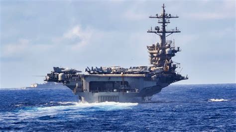 U S Navy Aircraft Carrier Uss George Washington Out Of Action For