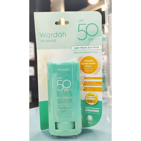 Jual Wardah UV Shield Light Matte Sun Stick SPF 50 PA 22gr