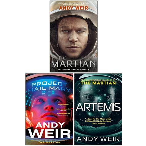 Amazon.com: Andy Weir 3 Books Collection Set (The Martian, Artemis ...