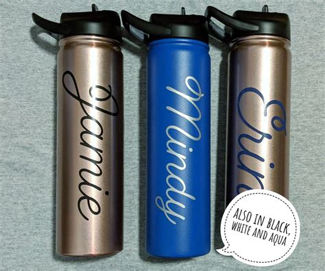 Personalized SIC Vacuum Insulated Adult Water Bottle Etsy