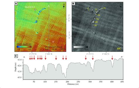 A Bathymetric Map Of The Area At Salt Diapir Britta Where Several
