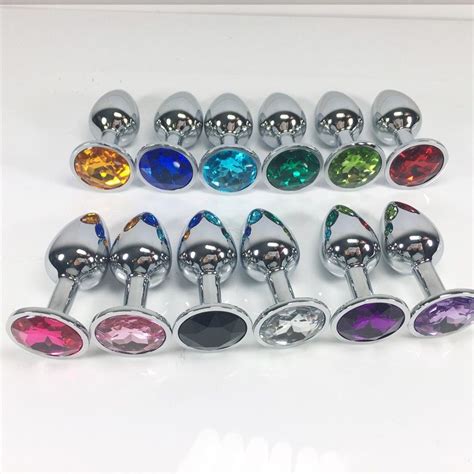 Stainless Steel Anal Plugs Jewelry Butt Plug Metal Buttplug Anal