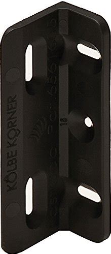 Kolbe Korner Plastic Black 19 X 51mm 50 Piece Package Includes