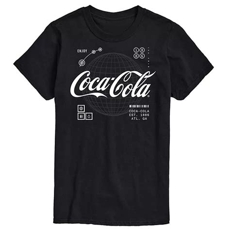 Big & Tall Coca-Cola Logo Graphic Tee