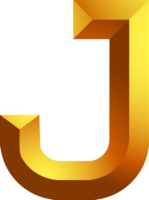 Alphabet Gold Colour Style 18927822 Png