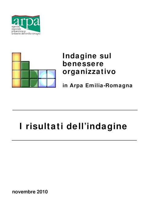 Pdf Indagine Sul Benessere Organizzativo Il Benessere Riferito Al