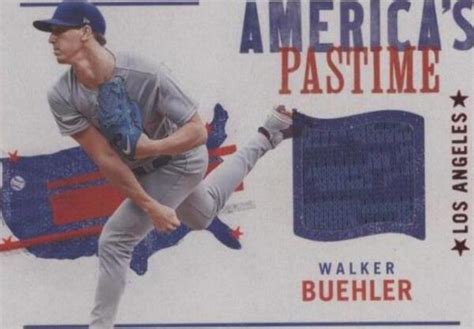 2022 Panini Chronicles America S Pastime Swatches Red APS WB Walker