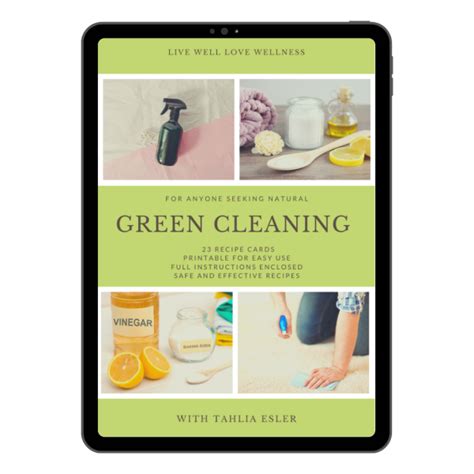 23 Green Cleaning Recipes Live Well Love Wellness