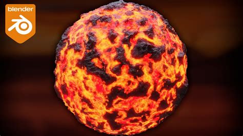 Procedural Rocky Lava Material Blender Tutorial Youtube