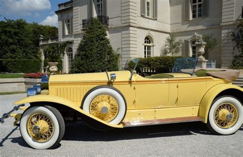 The Yellow Rolls Royce Driven By Robert Redford In The Great Gatsby