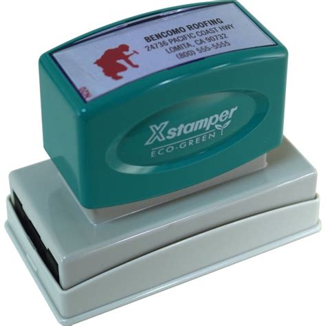 Xstamper Two Color Custom Stamp Custom Message Stamp 0 88