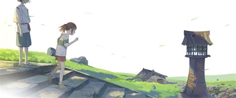 Haku Studio Ghibli Spirited Away Fan Art Chihiro HD Wallpaper