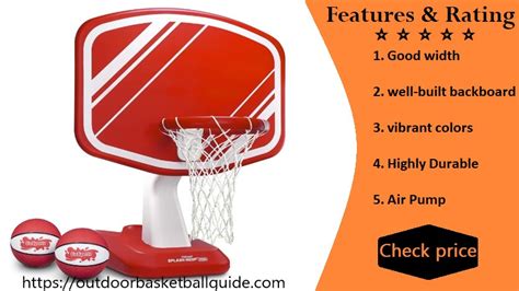 11 Best Pool Basketball Hoops-Floating Pool Basketball Hoops