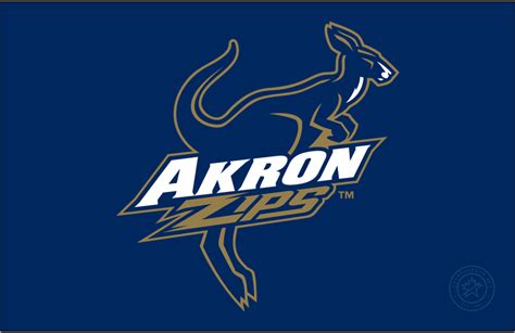 Akron Zips Logo - Primary Dark Logo - NCAA Division I (a-c) (NCAA a-c ...