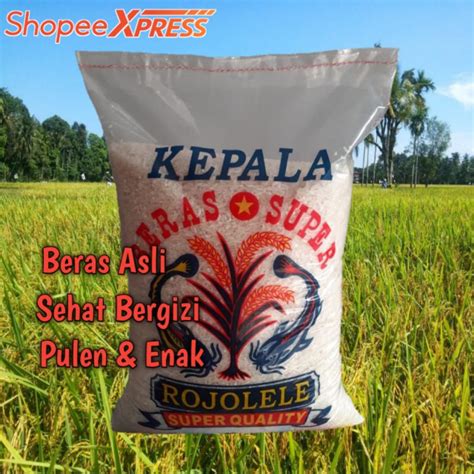 Jual Beras Slyp Super Rojolele Kg Pulen Shopee Indonesia