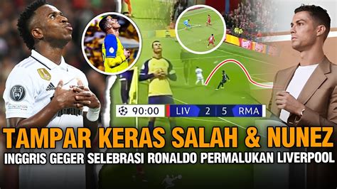 SUMPAH MALU BANGET COK SELEBRASI RONALDO PECAH PERMALUKAN LIVERPOOL 5