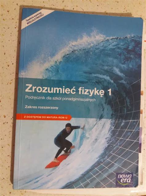 Zrozumie Fizyk Podr Cznik Rozszerzony Trawniki Kup Teraz Na