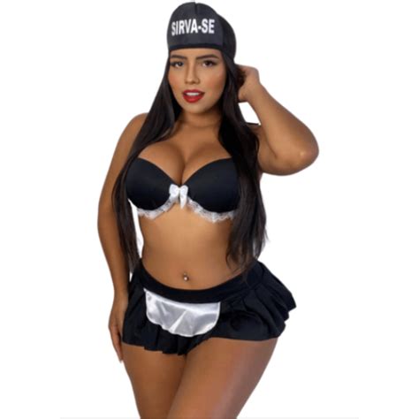 Fantasia Sex Empregada Shopee Brasil