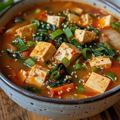 Homemade Korean Tofu Soup Magfen Recipes