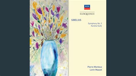 Sibelius Karelia Suite Op 11 1 Intermezzo Moderato Youtube Music