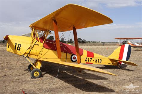 De Havilland Dh82a Tiger Moth Vh Dha Ga Aircraft Australia