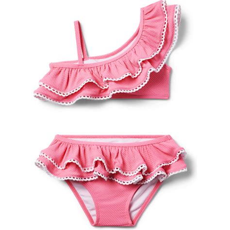 Recycled Ruffle 2 Piece Swimsuit Janie And Jack Swim Maisonette