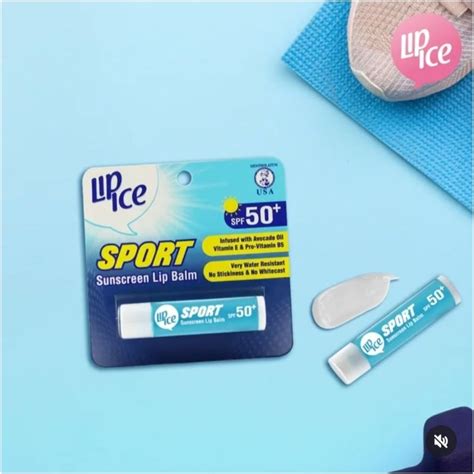 Lip Spf 50 Sunscreen Lip Balm Lip Ice Shopee Philippines